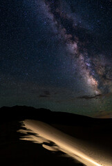 Milkyway and the dunes