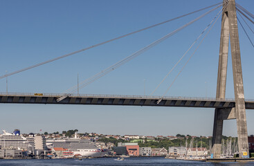 Fototapeta na wymiar Stavanger port