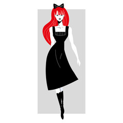 beautiful female model