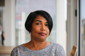 portrait femme métisse Mauricienne