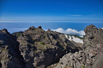 Mt.Chokai, early summer 初夏の鳥海山登山