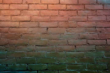 gradient brick wall pattern texture background city style graphic orange and brown painted concrete
