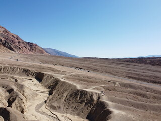 Drone Shot at Death Valley, USA