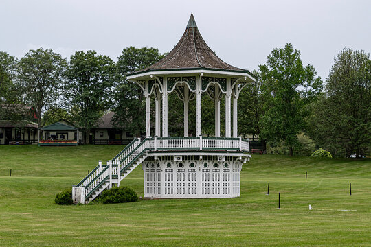Gazebo in park