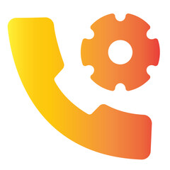 phone setting gradient icon