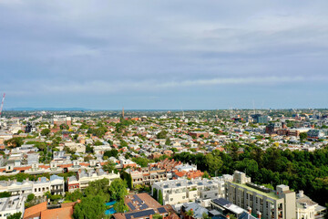 Fototapeta premium view of the city