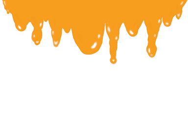 Orange slime line