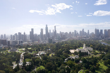 Obraz premium aerial view