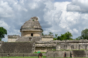 Chichen Itza, one of the Seven Wonders of the World, is a Mayan city located on the Yucatan Peninsula in Mexico.