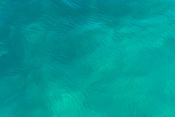 Blue sea water background taken from the sea