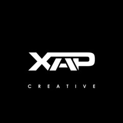XAP Letter Initial Logo Design Template Vector Illustration