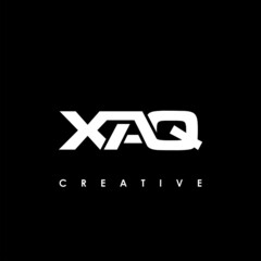 XAQ Letter Initial Logo Design Template Vector Illustration