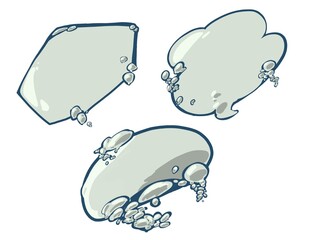 泡の吹き出し