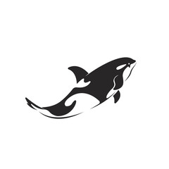 Vector of whale design on white background. Easy editable layered vector illustration. Wild Animals. Undersea animals