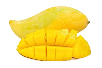 mango isolated on white background