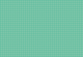 チェック模様の背景素材、イラスト（グリーン）