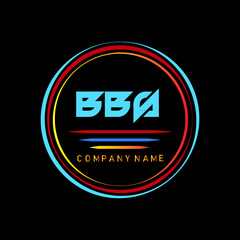 bbs. bbs creative letter logo design .logo vector .logo design. - obrazy, fototapety, plakaty
