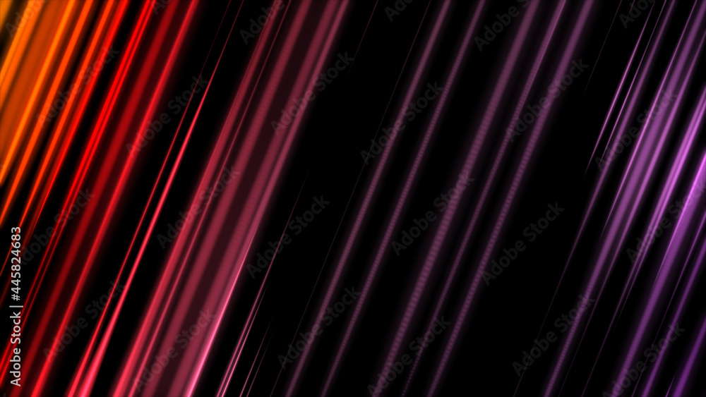 Canvas Prints red and pink line for technology background