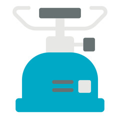 Obraz premium camping flat icon