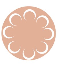 illustration of an background with circles