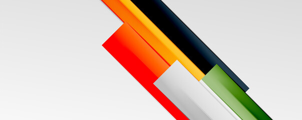 Color abstract lines trendy geometric background for business or technology presentation, internet poster or web brochure cover, wallpaper