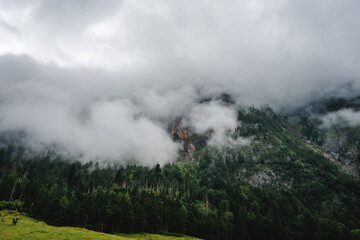 Königssee Obersee und Fischunkelalm