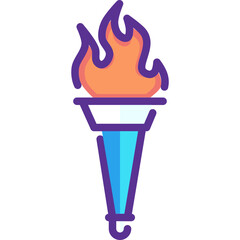 Olympic Torch Icon
