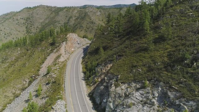 Chuya tract aerial video, Chike-Taman
