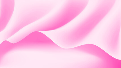 Abstract vector background luxury pink cloth or liquid wave Abstract or white fabric texture background. Rippled wavy milk. Beautiful background. Shiny silk fabric. Cloth soft wave. Creases of satin, 