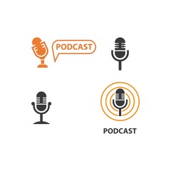 Podcast vector design