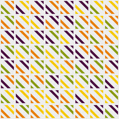 Abstract Geometric Pattern generative computational art illustration