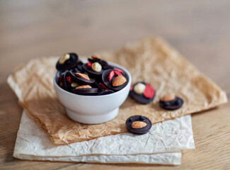 Home made chocolate.