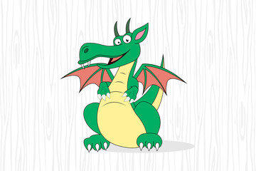 cute dragon animal cartoon