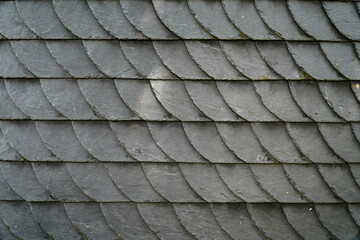 Schieferplatten, Schiefertafeln, Dach 