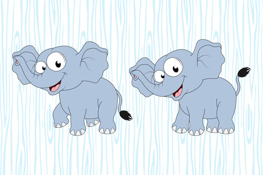 cute elephant animal cartoon illustration
