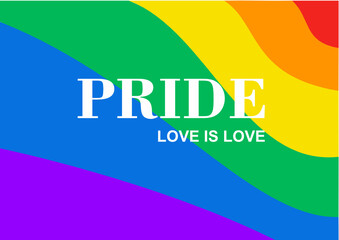 concept pride means love is love