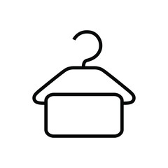 Clothes hanger icon