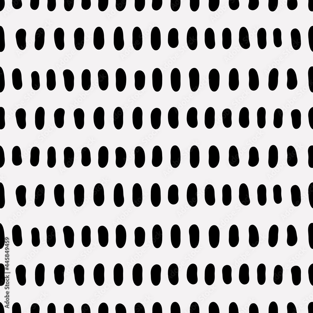 Aufkleber seamless dashes. vector black repeated dashes pattern or wallpaper.