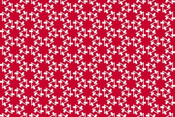 Simple geometric pattern in the colors of the national flag of Denmark