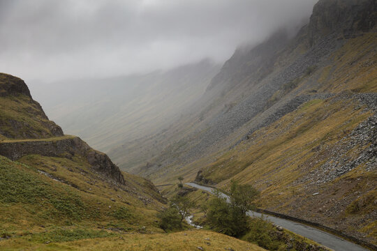 The Honister Pass, Lake Disrict National Park, UK