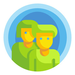 user flat icon