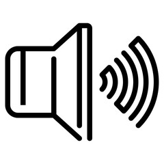 volume line icon