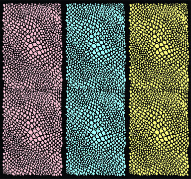 Reptile skin. Animal print background.