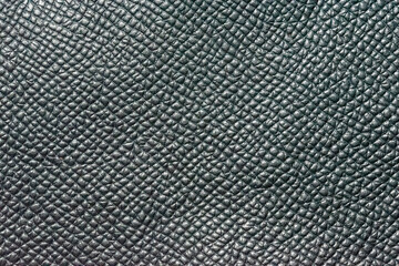 A close-up shot of the surface of leather used for handmade