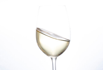 Wine glass. Alcohol background. Wine glass. 