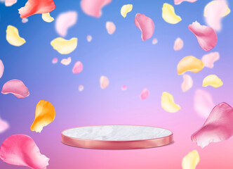 background for cosmetic product
