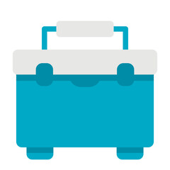 ice container flat icon