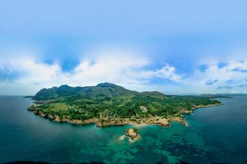 Aerial Drone Photography - Mallorca Island - Balearic Islands -Spain - España- Aerial View S'illot...