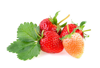 Strawberry isolated on white background
