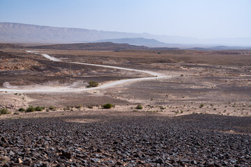 Makhtesh (crater) Ramon, is a geological landform of a large erosion cirque in the Negev Desert,...